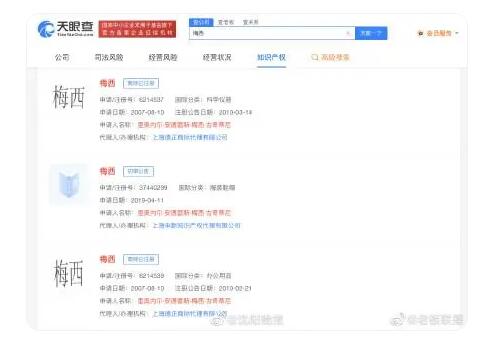 梅西本人已在中国注册姓名商标，涉教育娱乐、健身器材等1